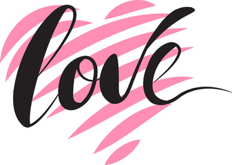 Love, typography, icon, logo
