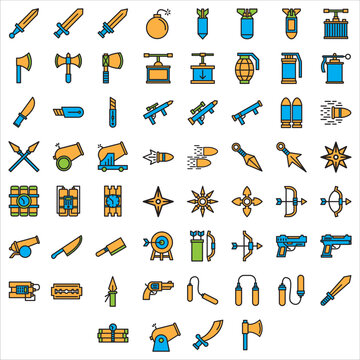 weapon icon collection