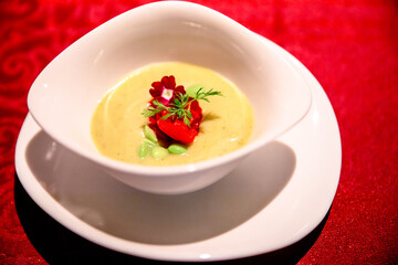 cream of soup フレンチ　スープ