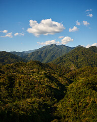 Route between Phrae Province to Nan Province, natural scenery