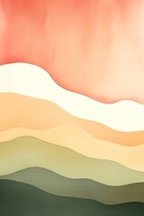 Abstract watercolor paint background illustration - Soft pastel color