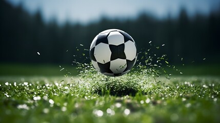 Close-Up of Soccer Players Legs Dribbling Football