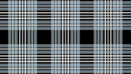 Blue and black plaid fabric texture background