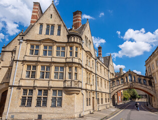 Hertford College buildings. Oxford, England - 706913312