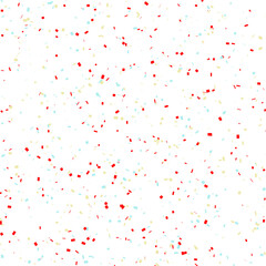 An abstract cut out transparent confetti particle texture design element.