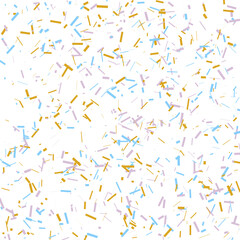An abstract cut out transparent confetti particle texture design element.