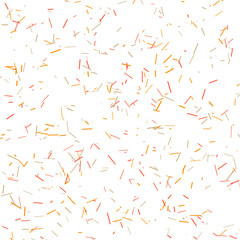 An abstract cut out transparent confetti particle texture design element.