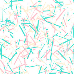 An abstract cut out transparent confetti particle texture design element.