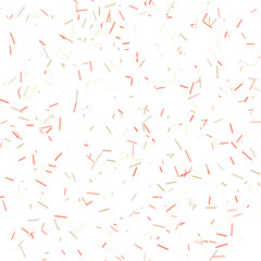 An abstract cut out transparent confetti particle texture design element.