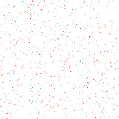 An abstract cut out transparent confetti particle texture design element.