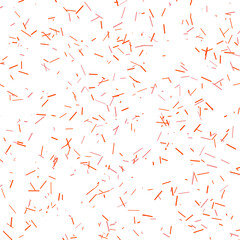 An abstract cut out transparent confetti particle texture design element.