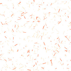 An abstract cut out transparent confetti particle texture design element.