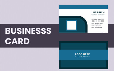 Creative modern name card and business card,Simple,Minimalist,Colorful,double sided business card template modern and clean style