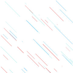 An abstract cut out transparent retro funky line pattern design element.