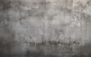 A dirty wall with a gray paint on it. Generative AI.