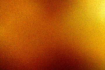 Black dark golden orange abstract background for design. Color gradient. Wave, fluid. black red surface with metallic effect., spot. Neon, glow, flash, shine. Template. Rough, grain.