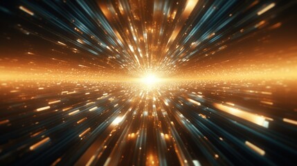 Fototapeta premium Sparkling abstract moving background