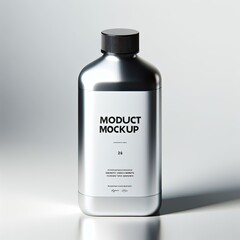 mockup perfume bottle, studio lighting