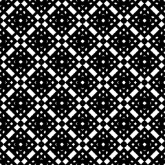 Monochrome pattern, Abstract texture for fabric print, card, table cloth, furniture, banner, cover, invitation, decoration, wrapping.seamless repeating pattern.Black and white color.