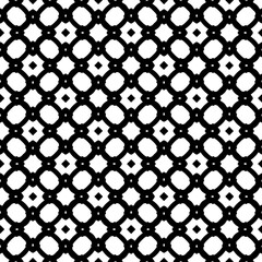 Monochrome pattern, Abstract texture for fabric print, card, table cloth, furniture, banner, cover, invitation, decoration, wrapping.seamless repeating pattern.Black and white color.