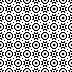 Monochrome pattern, Abstract texture for fabric print, card, table cloth, furniture, banner, cover, invitation, decoration, wrapping.seamless repeating pattern.Black and white color.