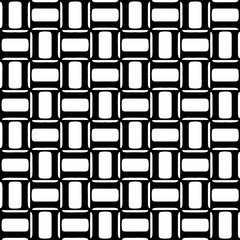 Monochrome pattern, Abstract texture for fabric print, card, table cloth, furniture, banner, cover, invitation, decoration, wrapping.seamless repeating pattern.Black and white color.