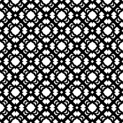 Monochrome pattern, Abstract texture for fabric print, card, table cloth, furniture, banner, cover, invitation, decoration, wrapping.seamless repeating pattern.Black and white color.