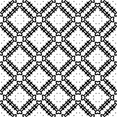 Fototapeta premium Monochrome pattern, Abstract texture for fabric print, card, table cloth, furniture, banner, cover, invitation, decoration, wrapping.seamless repeating pattern.Black and white color.