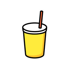 ファストフードの飲み物.