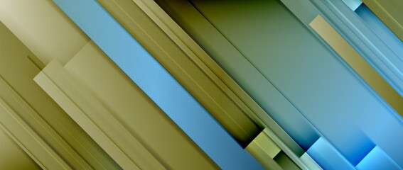 Obraz premium Lines dynamic geometric background. Vector illustration For Wallpaper, Banner, Background, Card, Book Illustration, landing page