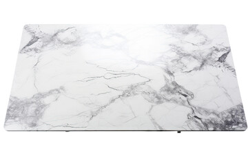 Marble Top Dining Table Isolated On Transparent Background