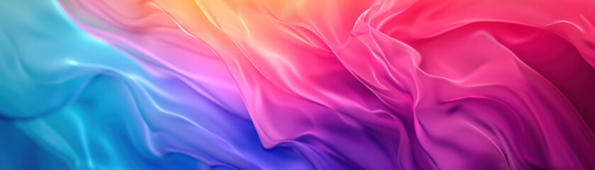 Fototapeta premium Abstract gradient background in vibrant colors. Multicolor, versatile backdrop for any creative project or design. Pink, blue, purple.