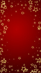 Twinkle stars scattered around randomly, flying,