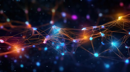 Obraz premium abstract background with lights