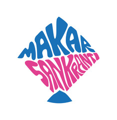 Makar Sankranti kite icon