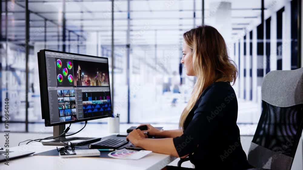 Poster Video Editor Computer Software