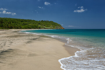 The beach in Grenada the Caribbean