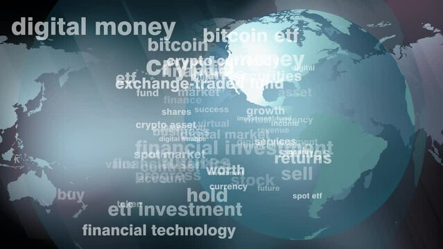 Crypto investors can now buy spot bitcoin etf to invest in cryptocurrency market and grow their wealth through high growth digital finance industry