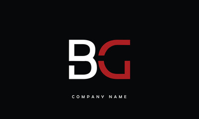 BG, GB, B, G Alphabets Letters Logo Monogram