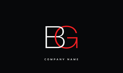 BG, GB, B, G Alphabets Letters Logo Monogram