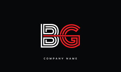 BG, GB, B, G Alphabets Letters Logo Monogram