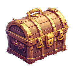 2D Treasure Chest Game Asset Design