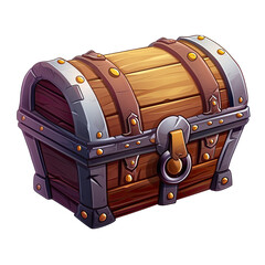 2D Treasure Chest Game Asset Design