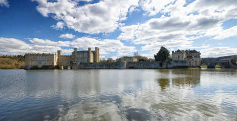 Obraz premium Leeds Castle in Kent England UK
