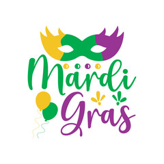 Mardi Gras SVG T-shirt design