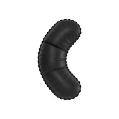 Black Balloon parentheses sign symbol