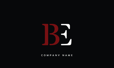 Fototapeta na wymiar BE, EB, B, E Abstract Letters Logo Monogram