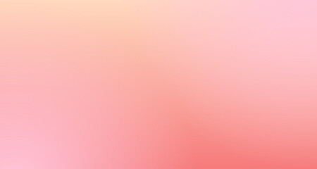 Peach pink gradient background  - obrazy, fototapety, plakaty
