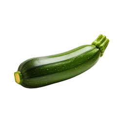 Zucchini for cooking, isolated on transparent background
