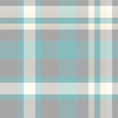 Background textile check of texture seamless fabric with a plaid vector pattern tartan.